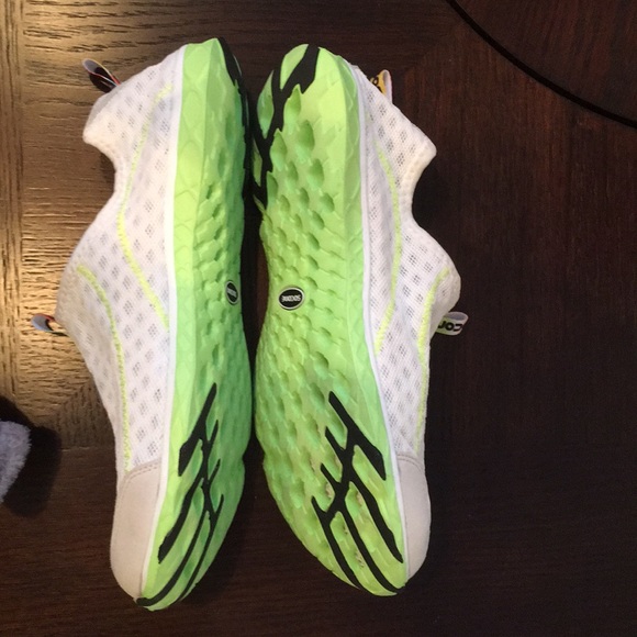 SOCONE Running shoes men’s White, neon yellow - Picture 4 of 8